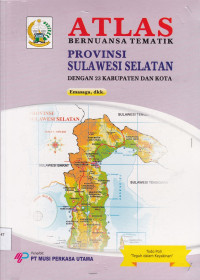Image of Atlas Bernuansa Tematik Provinsi Sulawesi Selatan