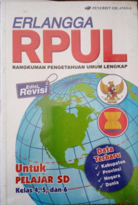 Image of Erlangga RPUL : Rangkuman Pengetahuan Umum Lengkap
