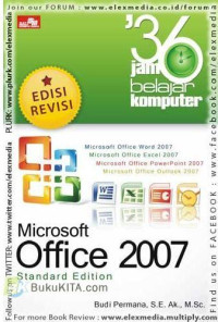 Image of 36 Jam Belajar Komputer Microsoft Office 2007 Standard Edition