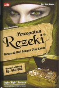 Image of Percepatan Rezeki : Dalam 40 HAri dengan Otak Kanan